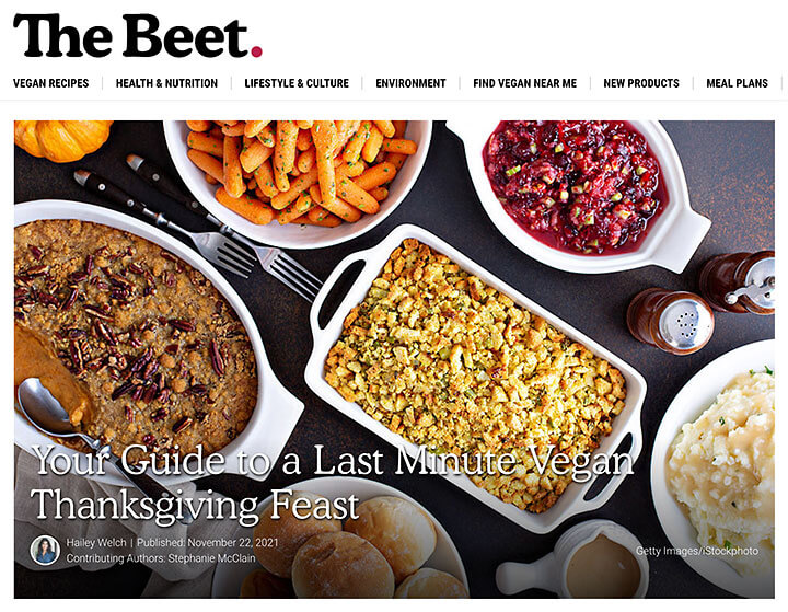 Your Guide to a Last Minute Vegan Thanksgiving Feast